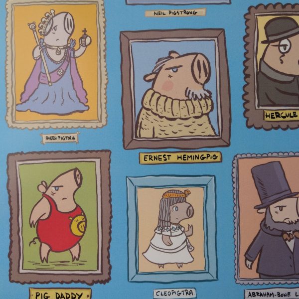 Pigsticks's Ancestors Poster (signed) - Image 3