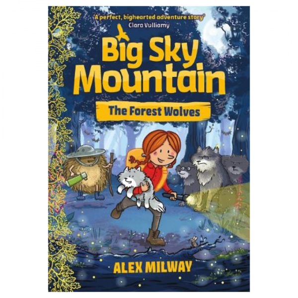 Big Sky Mountain Forest Wolves Book Cover