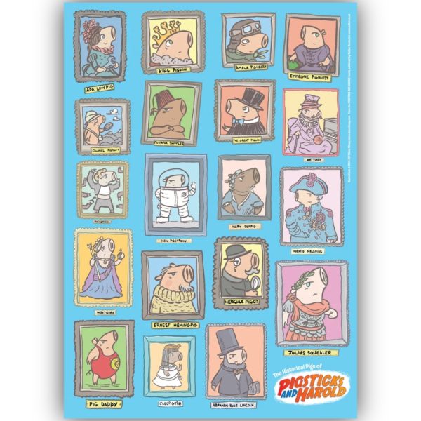Alex Milway Pigstick Ancestors Poster